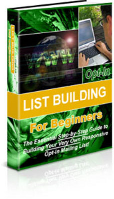 Product picture Opt-in List Building for Beginners With PLR