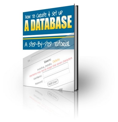 Product picture How To Create And Set Up A Database With PLR