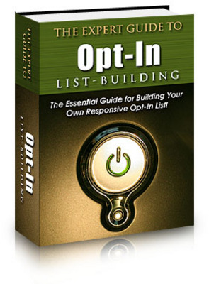 Product picture The Expert Guide to Opt-in List Building With PLR