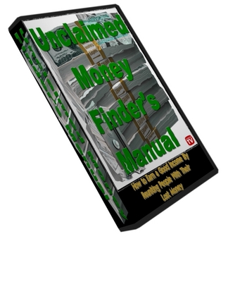 Product picture Unclaimed Money Finders Manual With PLR